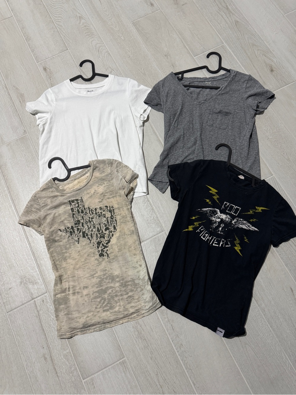 Women’s small ACL festival & Madewell tshirt bundle, small fitted